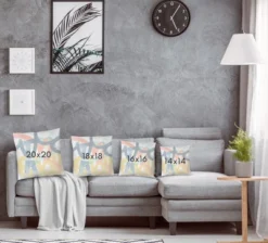 Americanflat Shuffling Throw Pillow By Cartissi