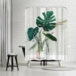 Americanflat 71" X 74" Shower Curtain Style 9 By PI Creative Art - Available In Variety Of Styles -Americanflat GUEST 7e139540 d5fb 464b 89ed e04dd17548c3