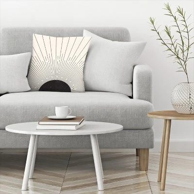 Americanflat Black Sunrise Throw Pillow By Tetyana Karankovska 4 Americanflat Black Sunrise Throw Pillow By Tetyana Karankovska - Image 2