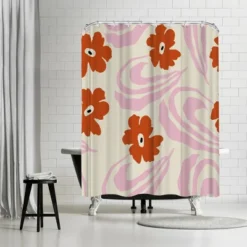 Americanflat 71x74 Floral & Botanical Shower Curtain By Miho Art Studio -Americanflat GUEST 7f9fffe1 1756 4ec4 a43d 1a6db86d57e0