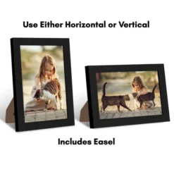 Americanflat 21x26 Picture Frame With Polished Plexiglass - Black Picture Frame - Wide Photo Frames Made Of Engineered Wood - Epic Collection - Black -Americanflat GUEST 81b282ba 8071 4f1b 8488 0927ce7299c5