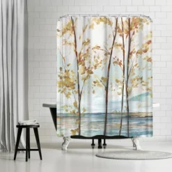 Americanflat 71" X 74" Shower Curtain Style 9 By PI Creative Art - Available In Variety Of Styles -Americanflat GUEST 83223cc9 976e 4c40 9b74 b5d498dd65d4