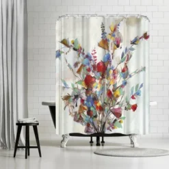 Americanflat 71" X 74" Shower Curtain Style 4 By PI Creative Art - Available In Variety Of Styles -Americanflat GUEST 83bd01ec 98f0 4f9b b779 83c1be4d7056