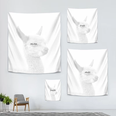 Baby Llama By Sisi And Seb Wall Tapestry 5 Baby Llama By Sisi And Seb Wall Tapestry - Image 3