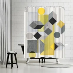 Americanflat 71" X 74" Shower Curtains - Available In Variety Of Styles -Americanflat GUEST 84bb914a 955d 4720 9abf f11ef8050e37