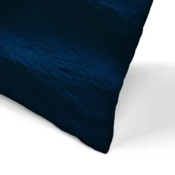 Americanflat Deep Blue By Leah Flores Throw Pillow