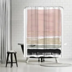 Americanflat 71" X 74" Shower Curtain Style 3 By PI Creative Art - Available In Variety Of Styles -Americanflat GUEST 88793d57 578c 4331 8282 8c311091704e