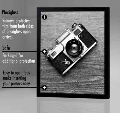 Americanflat Poster Frame With Polished Plexiglass - Hanging Hardware Included 5 Americanflat Poster Frame With Polished Plexiglass - Hanging Hardware Included - Image 3