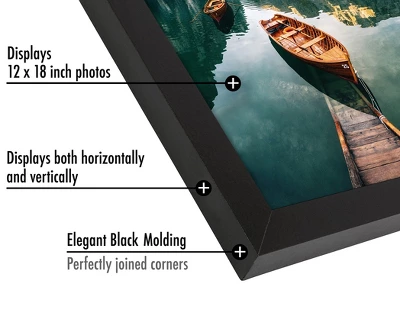 Americanflat Picture Frame With Tempered Shatter-resistant Glass - Available In A Variety Of Sizes And Colors 4 Americanflat Picture Frame With Tempered Shatter-resistant Glass - Available In A Variety Of Sizes And Colors - Image 2