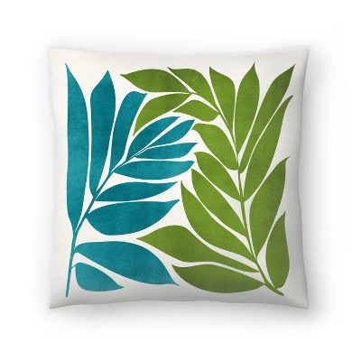 Modern Coastal Vines By Modern Tropical Throw Pillow - Americanflat 6 Modern Coastal Vines By Modern Tropical Throw Pillow - Americanflat - Image 4