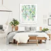 Americanflat Winter In Glasshouses 2 By David Fleck Wall Tapestry