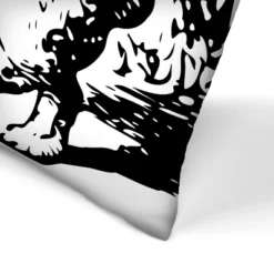 Alice In Wonderland Rabbit By Tanya Shumkina Throw Pillow - Americanflat