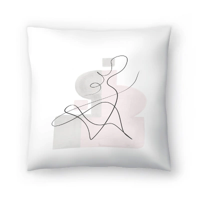 Line On Art By Tanya Shumkina Throw Pillow - Americanflat 7 Line On Art By Tanya Shumkina Throw Pillow - Americanflat - Image 5