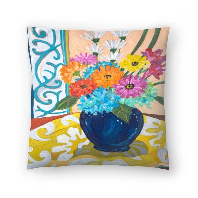 Cobalt Vase Throw Pillow By Mandy Buchanan - Americanflat 6 Cobalt Vase Throw Pillow By Mandy Buchanan - Americanflat - Image 4