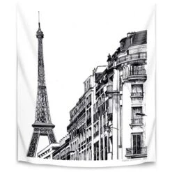 Americanflat Paris By Claudia Libenberg Wall Tapestry 10 Americanflat Paris By Claudia Libenberg Wall Tapestry -Americanflat GUEST 9734d2e0 9986 4282 b729 1ea5e045accb