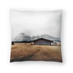 Foggy Mountains By Tanya Shumkina Throw Pillow - Americanflat -Americanflat GUEST 99f65639 8b74 40ad a652 310120816aac
