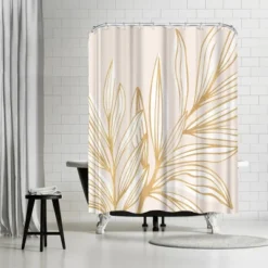 Americanflat 71X74 Abstract Shower Curtain By Pi Creative Art -Americanflat GUEST 9b4fab09 f3c5 4688 8e36 9425e61a20a4