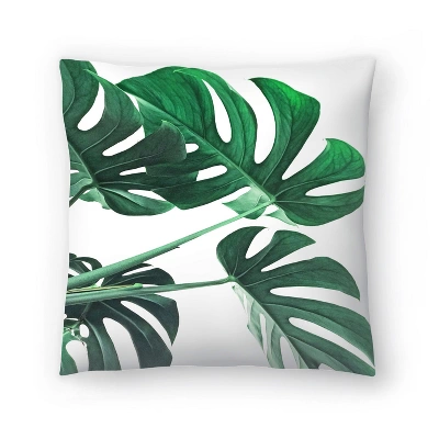 Monstera Plant By Tanya Shumkina Throw Pillow - Americanflat 9 Monstera Plant By Tanya Shumkina Throw Pillow - Americanflat - Image 7