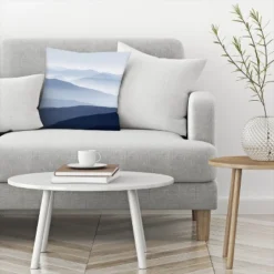 Blue Mountain By Tanya Shumkina. Throw Pillow - Americanflat 9 Blue Mountain By Tanya Shumkina. Throw Pillow - Americanflat -Americanflat GUEST a17c8515 4954 4cb3 97c3 ea740e1f3e93
