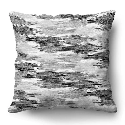 Americanflat 18x18 Throw Pillow With Sewn-In Insert - All-In-One Decorative Pillows - No Cover Needed - Polyester - Black, Grey And White 3 Americanflat 18x18 Throw Pillow With Sewn-In Insert - All-In-One Decorative Pillows - No Cover Needed - Polyester - Black, Grey And White