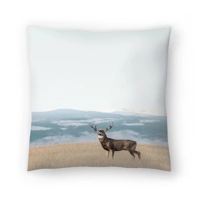 Colorado Meadow With A Deer By Tanya Shumkina Throw Pillow - Americanflat 6 Colorado Meadow With A Deer By Tanya Shumkina Throw Pillow - Americanflat - Image 4