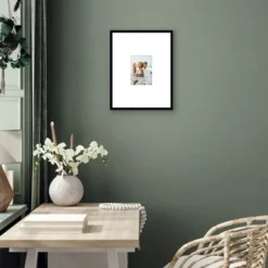 Americanflat 14x18 Picture Frame With Polished Plexiglass - Use As 5x7 Frame With Mat Or Display 14x18 Photo Without Mat - Black -Americanflat GUEST a7be966f 1222 4ebf be67 d6e108dc7b64