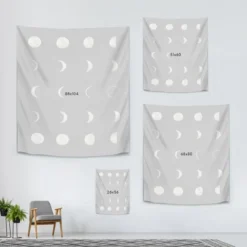 Americanflat Moon By Peach & Gold Wall Tapestry -Americanflat GUEST a826d8f2 a436 49c9 9c8b b8a0a817a03a