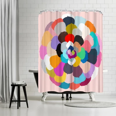 Americanflat 71X74 Abstract Shower Curtain By The Print Republic 17 Americanflat 71X74 Abstract Shower Curtain By The Print Republic - Image 15
