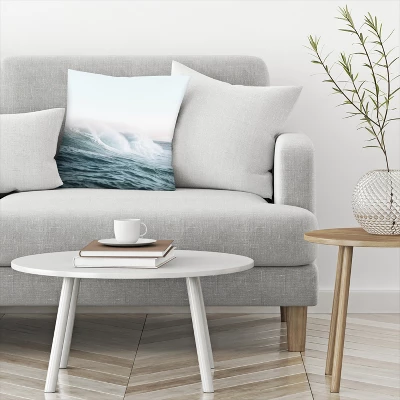 Ocean High Wave By Tanya Shumkina Throw Pillow - Americanflat 4 Ocean High Wave By Tanya Shumkina Throw Pillow - Americanflat - Image 2