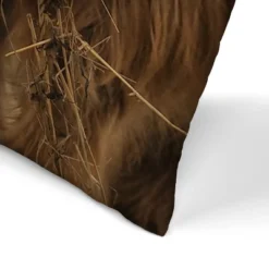 Cow Photo By Tanya Shumkina Throw Pillow - Americanflat