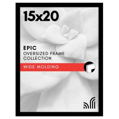 Americanflat 15x20 Picture Frame With Polished Plexiglass - Black Picture Frame - Wide Photo Frames Made Of Engineered Wood For Vertical Or Horizontal 3 Americanflat 15x20 Picture Frame With Polished Plexiglass - Black Picture Frame - Wide Photo Frames Made Of Engineered Wood For Vertical Or Horizontal