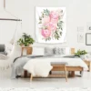 Watercolor Ranunculus In Pink By Blursbyai Wall Tapestry - Americanflat 1 Watercolor Ranunculus In Pink By Blursbyai Wall Tapestry - Americanflat -Americanflat GUEST adafc420 7241 4b8a 8ac6 bcaf37e06fc8