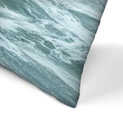 Surfers On Waves By Tanya Shumkina Throw Pillow - Americanflat