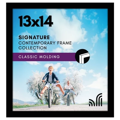 Americanflat 13x14 Picture Frame With Shatter-Resistant Glass - Signature - Gallery-Style Frames Made Of Engineered Wood - Photo Frame - Black 3 Americanflat 13x14 Picture Frame With Shatter-Resistant Glass - Signature - Gallery-Style Frames Made Of Engineered Wood - Photo Frame - Black