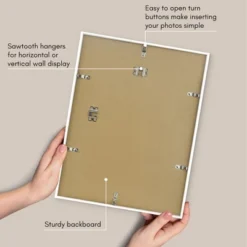 Americanflat 16x20 Picture Frame With Polished Plexiglass - Use As 6x8 Frame With Mat Or Display 16x20 Photo Without Mat - White 11 Americanflat 16x20 Picture Frame With Polished Plexiglass - Use As 6x8 Frame With Mat Or Display 16x20 Photo Without Mat - White -Americanflat GUEST b0740aa5 4bc4 4d3e 8e44 370205a98a3c