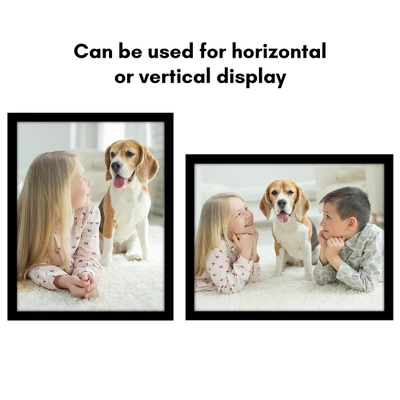 Americanflat 14x18 Picture Frame - Black Picture Frame - Wide Photo Frames Made Of Engineered Wood - Epic Collection - Black 5 Americanflat 14x18 Picture Frame - Black Picture Frame - Wide Photo Frames Made Of Engineered Wood - Epic Collection - Black - Image 3