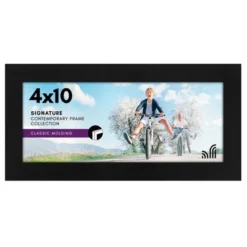 Americanflat 14x10 Picture Frame With Shatter-Resistant Glass - Signature Collection - Gallery-Style Frames Made Of Engineered Wood - Photo Frame For