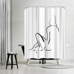 Americanflat 71" X 74" Shower Curtain Style 13 By PI Creative Art - Available In Variety Of Styles -Americanflat GUEST b70d7b8a 0e8b 4cb5 890a 5fa624a54c38