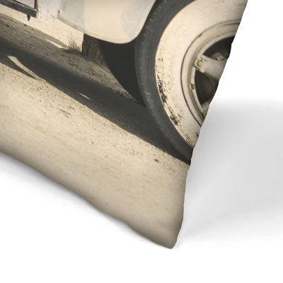 Retro Bus On The Beach By Tanya Shumkina Throw Pillow - Americanflat 3 Retro Bus On The Beach By Tanya Shumkina Throw Pillow - Americanflat