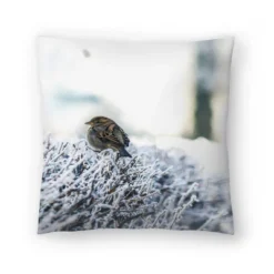 Sparrow Bird Holiday Decor By Tanya Shumkina Throw Pillow - Americanflat -Americanflat GUEST bb5b9b77 1bab 4068 be5b e5c8a9af5fa2