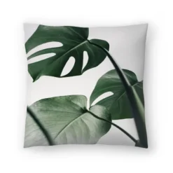 Monstera On Grey By Tanya Shumkina Throw Pillow - Americanflat 15 Monstera On Grey By Tanya Shumkina Throw Pillow - Americanflat -Americanflat GUEST bc1de0e8 d74f 4b7b ab67 d4398a521ca1