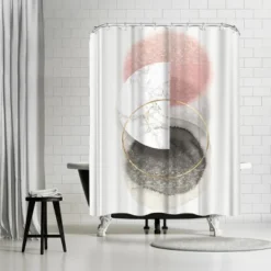 Americanflat 71" X 74" Shower Curtain Style 9 By PI Creative Art - Available In Variety Of Styles -Americanflat GUEST bca98c0b 0b00 4359 b7b8 48fd5d00e6d3
