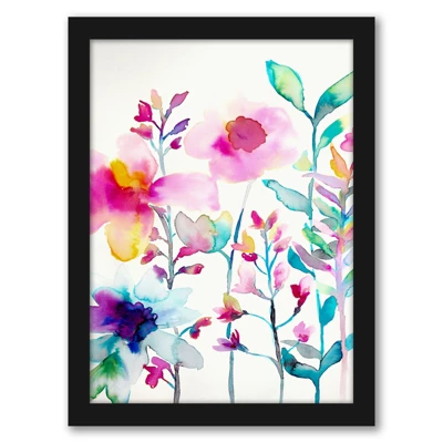 Jeweel Toned Watercolors By Hope Bainbridge - Modern 8 Piece Black Framed Art Set - Americanflat 10 Jeweel Toned Watercolors By Hope Bainbridge - Modern 8 Piece Black Framed Art Set - Americanflat - Image 8