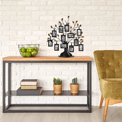 Americanflat Bronze Family Tree With Plexiglass - Hanging Picture Frames 2x3 In Black And Adjustable Ribbon Tassels 6 Americanflat Bronze Family Tree With Plexiglass - Hanging Picture Frames 2x3 In Black And Adjustable Ribbon Tassels - Image 4