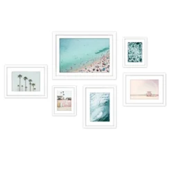 (Set Of 6) Framed Prints Gallery Wall Art Set Simple Beach Photography By Sisi And Seb - Americanflat -Americanflat GUEST c1834f30 9d36 4855 8bc4 8a6bc194211e