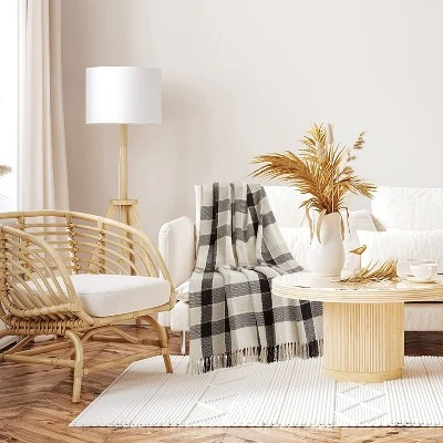 Americanflat 100% Cotton Throw Blanket - 50x60 - Neutral Lightweight Cozy Soft Throws For Bed, Sofa, Or Chair. Available In A Variety Of Colorss 4 Americanflat 100% Cotton Throw Blanket - 50x60 - Neutral Lightweight Cozy Soft Throws For Bed, Sofa, Or Chair. Available In A Variety Of Colorss - Image 2