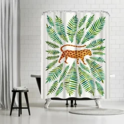 Americanflat 71" X 74" Shower Curtain Style 4 By Cat Coquillette - Available In Variety Of Styles -Americanflat GUEST c4e0c9f9 45a5 4207 864d c73986628ea2