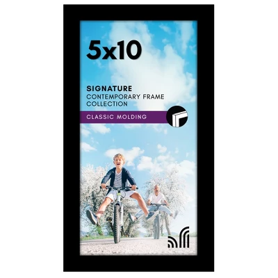 Americanflat 5x10 Picture Frame With Shatter-Resistant Glass - Signature Collection - Gallery-Style Frames Made Of Engineered Wood - Photo Frame For 3 Americanflat 5x10 Picture Frame With Shatter-Resistant Glass - Signature Collection - Gallery-Style Frames Made Of Engineered Wood - Photo Frame For