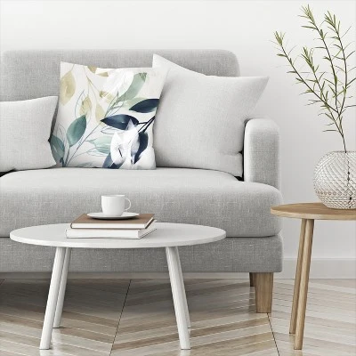 Americanflat Green Sleeves Ii By Pi Creative Art Throw Pillow 4 Americanflat Green Sleeves Ii By Pi Creative Art Throw Pillow - Image 2