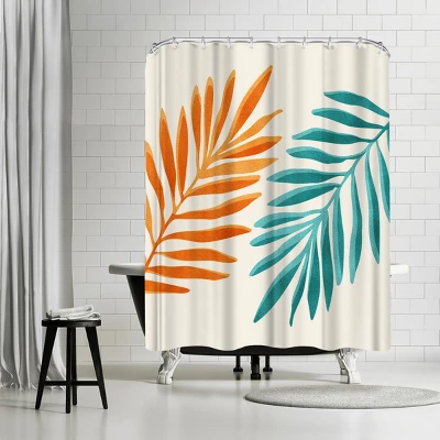 Americanflat 71X74 Floral Shower Curtain By Pi Creative Art 8 Americanflat 71X74 Floral Shower Curtain By Pi Creative Art - Image 7
